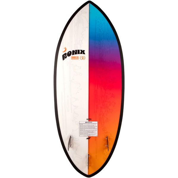 2025 Ronix Skimmer Wakesurf Board R25-WS-SC-S - Skyscape Blue /... Red